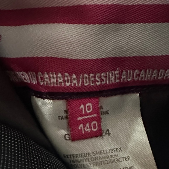 Gusti Kids Dark Gray Ski pants with Logo Straps - Picture 3 of 16